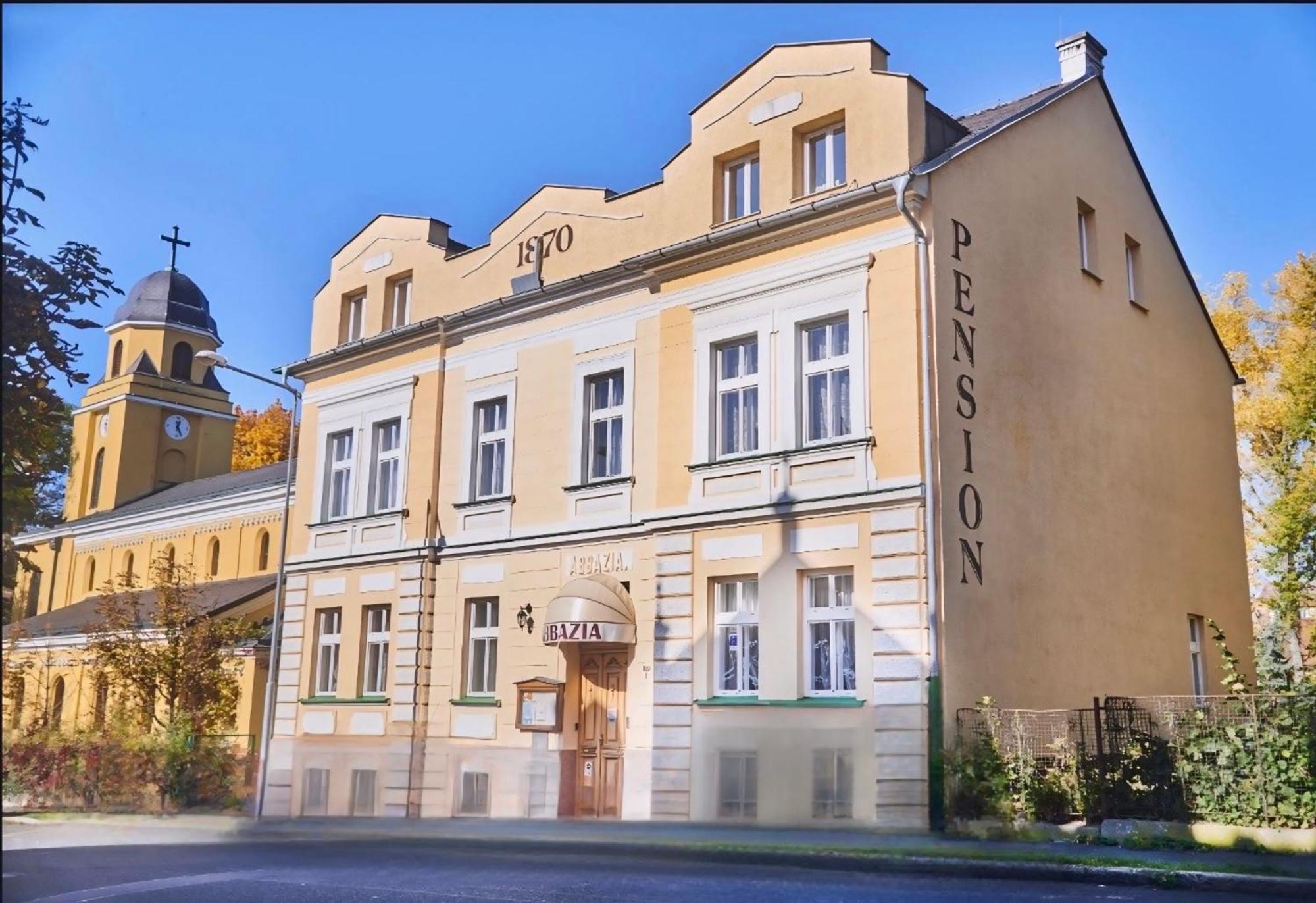 Pension Abbazia Frantiskovy Lazne Ngoại thất bức ảnh